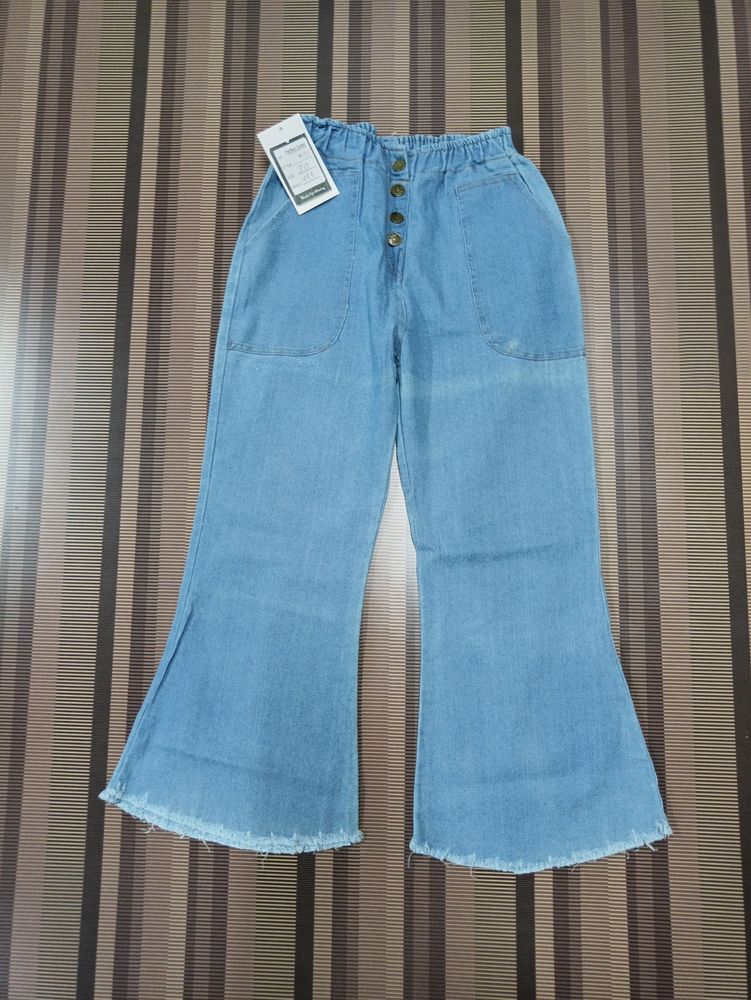 V-95 Size-30 Flared Women Denim Pajama