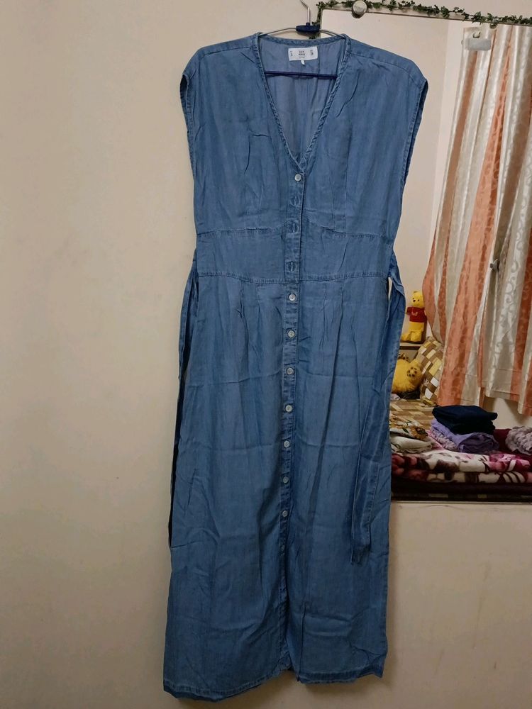 Korean Denim Dress