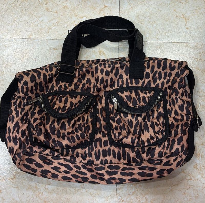 Thrifted Cheetah Tote Bag