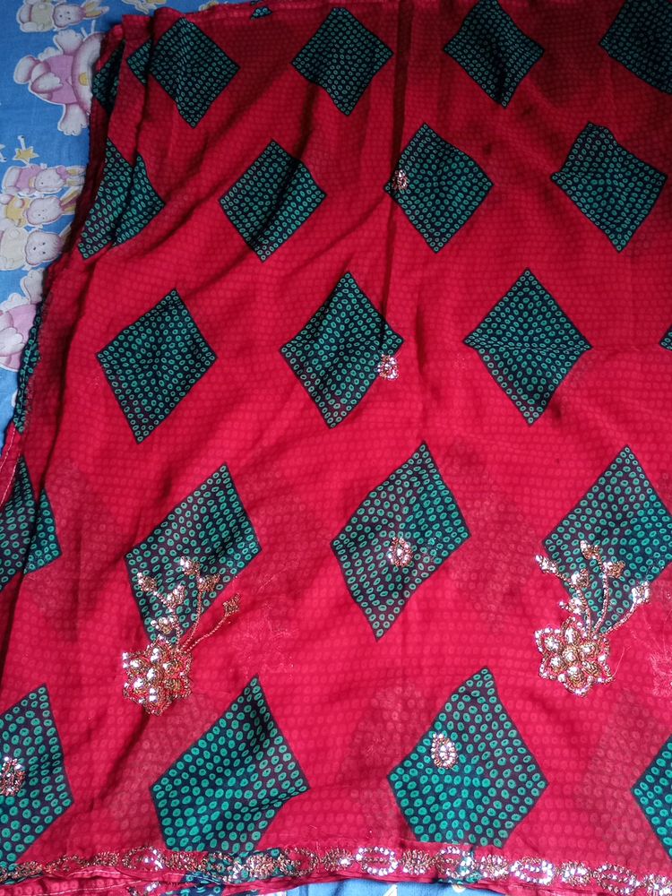 Red ♥️ Saree