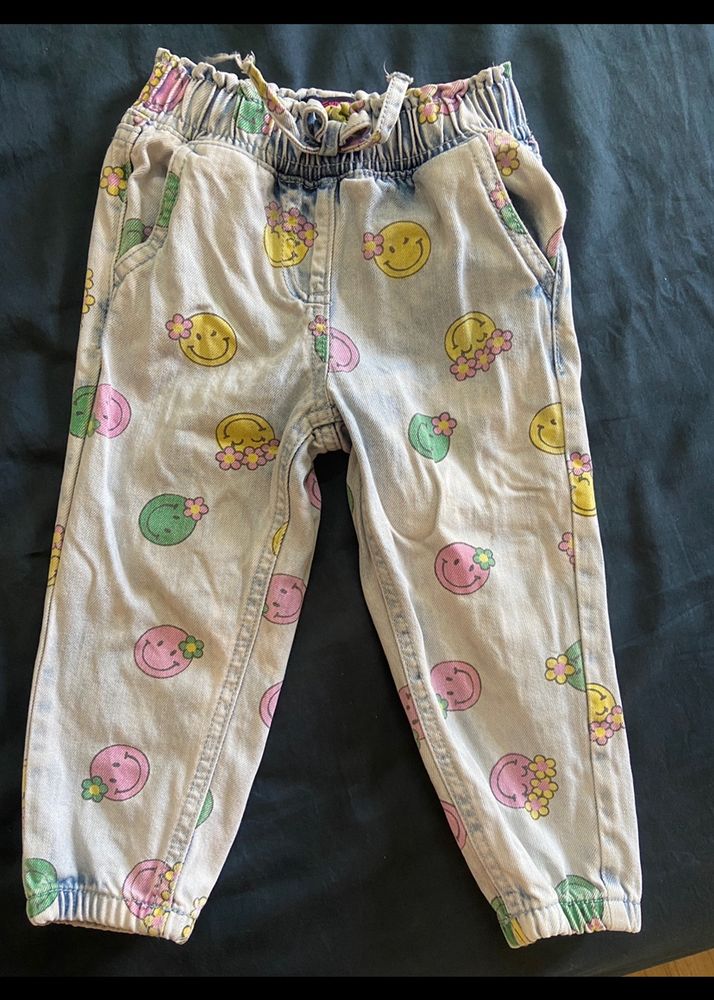 Kids Printed Denim