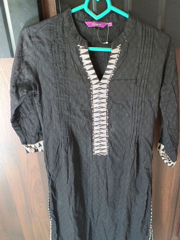 Black Kurta