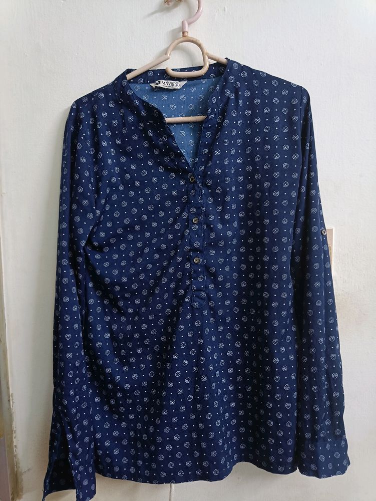 Light Weight Navy Blue Shirt