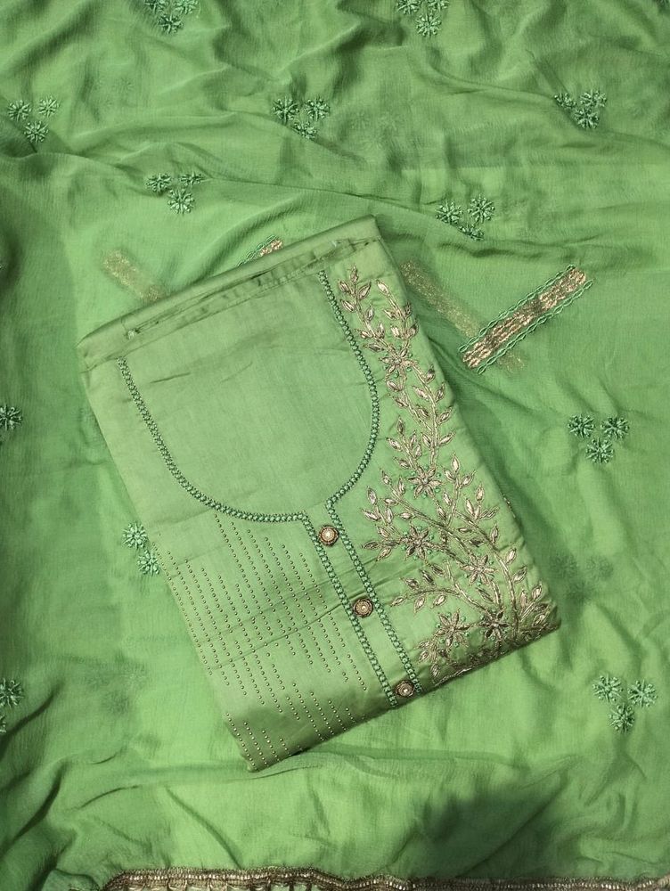 Unstitched Cotton Suit