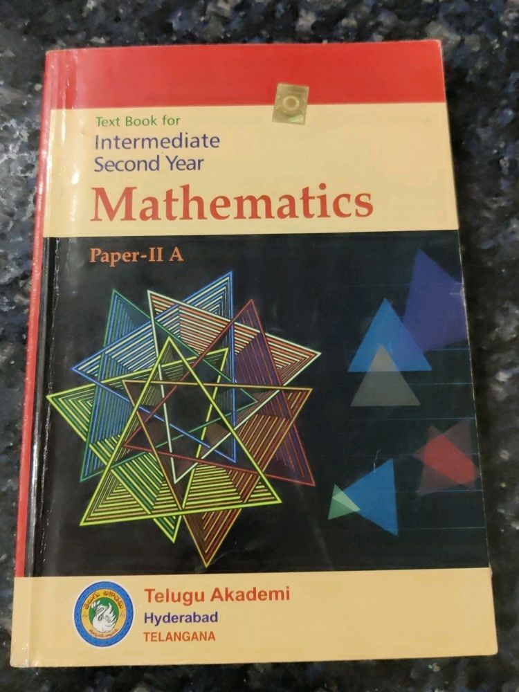 Intermediate Second Year Mathematics.