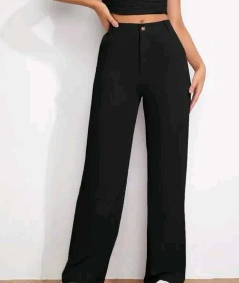 Black Wide Leg Pant