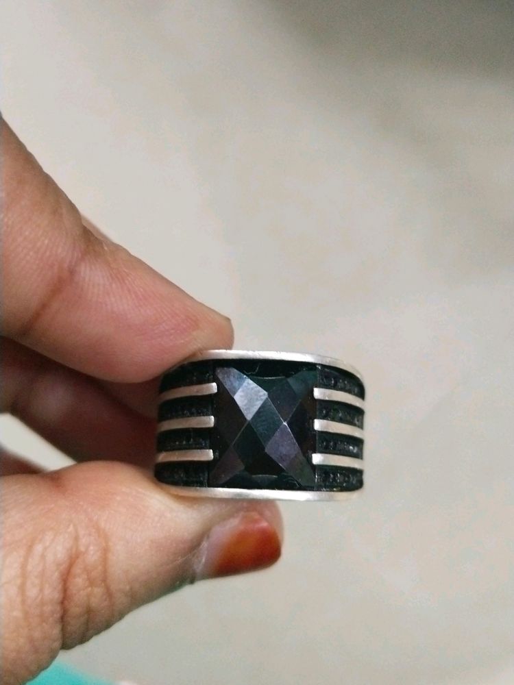 Men Sliver Ring