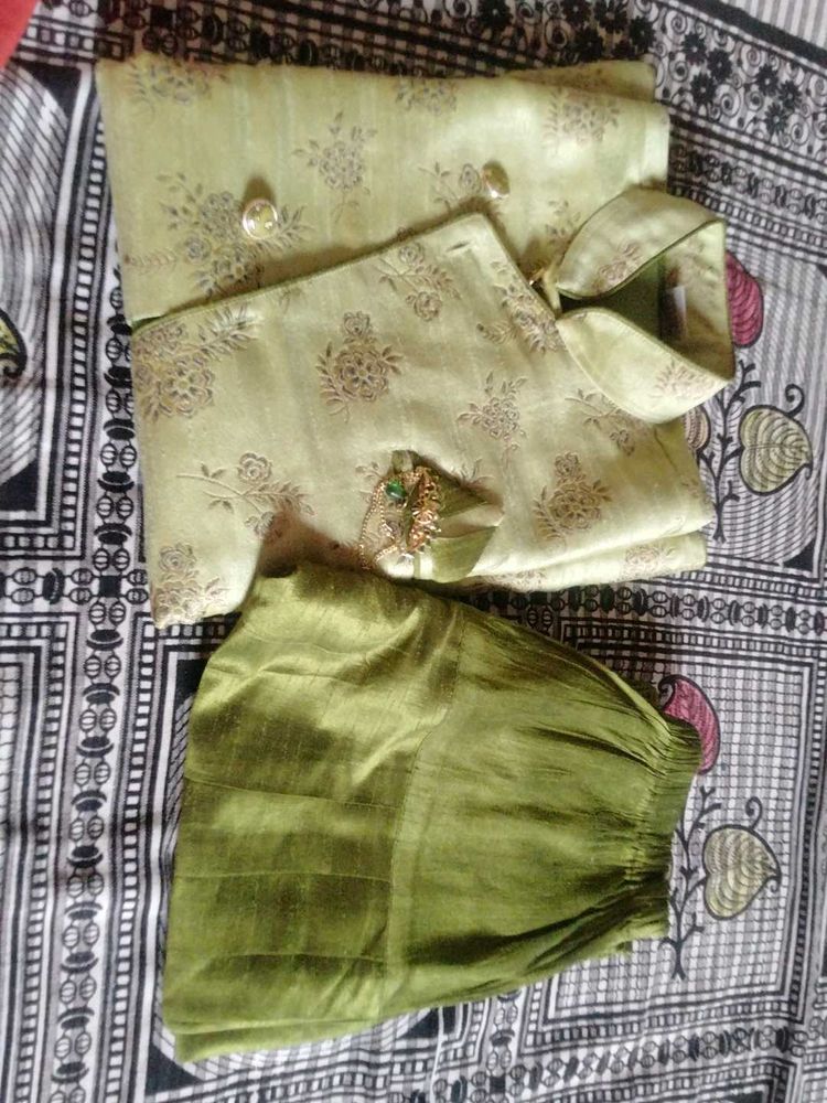 Boys Traditional Lalchi/Kurti Pyjama Set