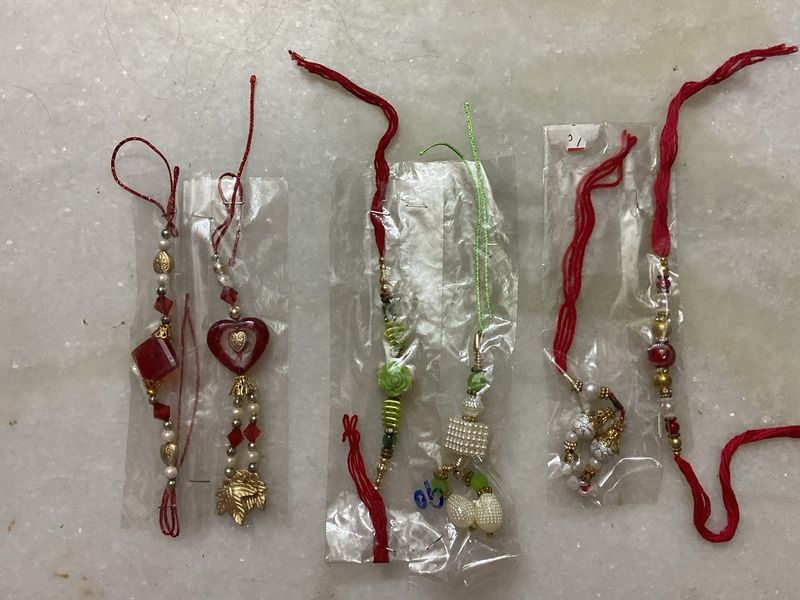 SET OF 3 COUPLE RAKHI