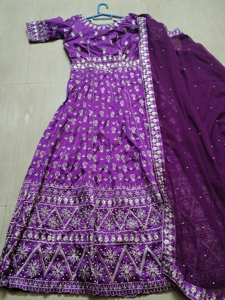 Purple Dress Set