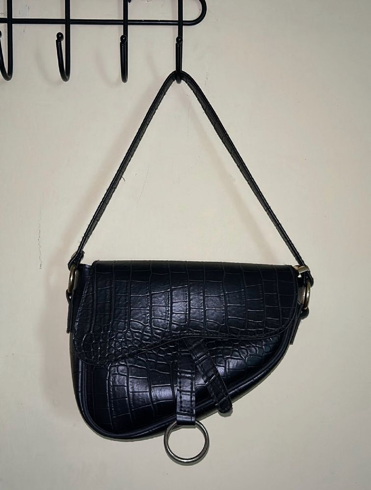 Black Satchel Bag