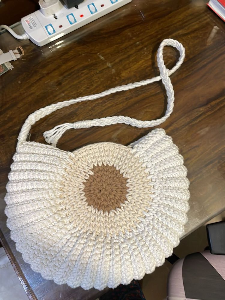 White Sling Bag