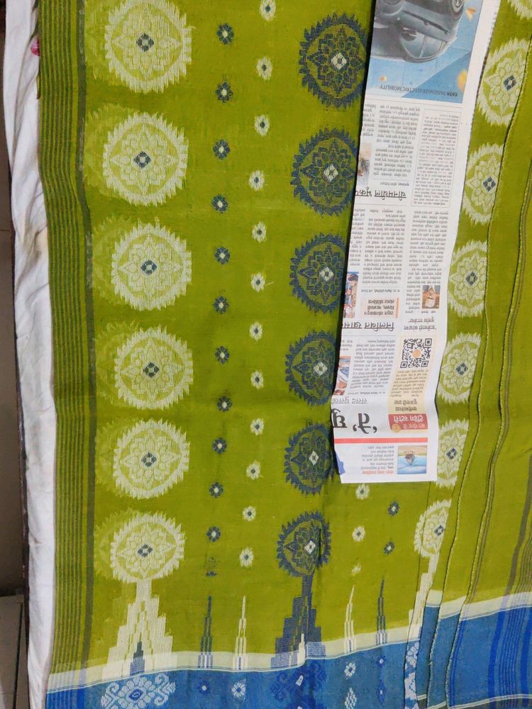 💚💙Pure Calcutta  Premium Cotton Saree