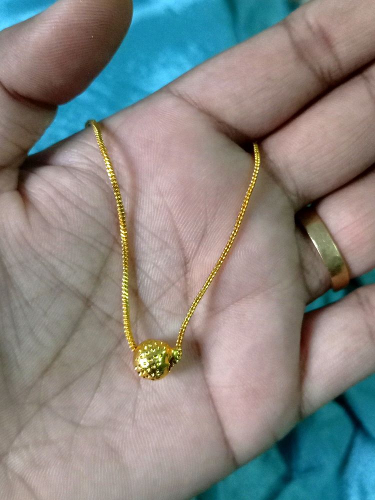 Golden Beads Chain For Women