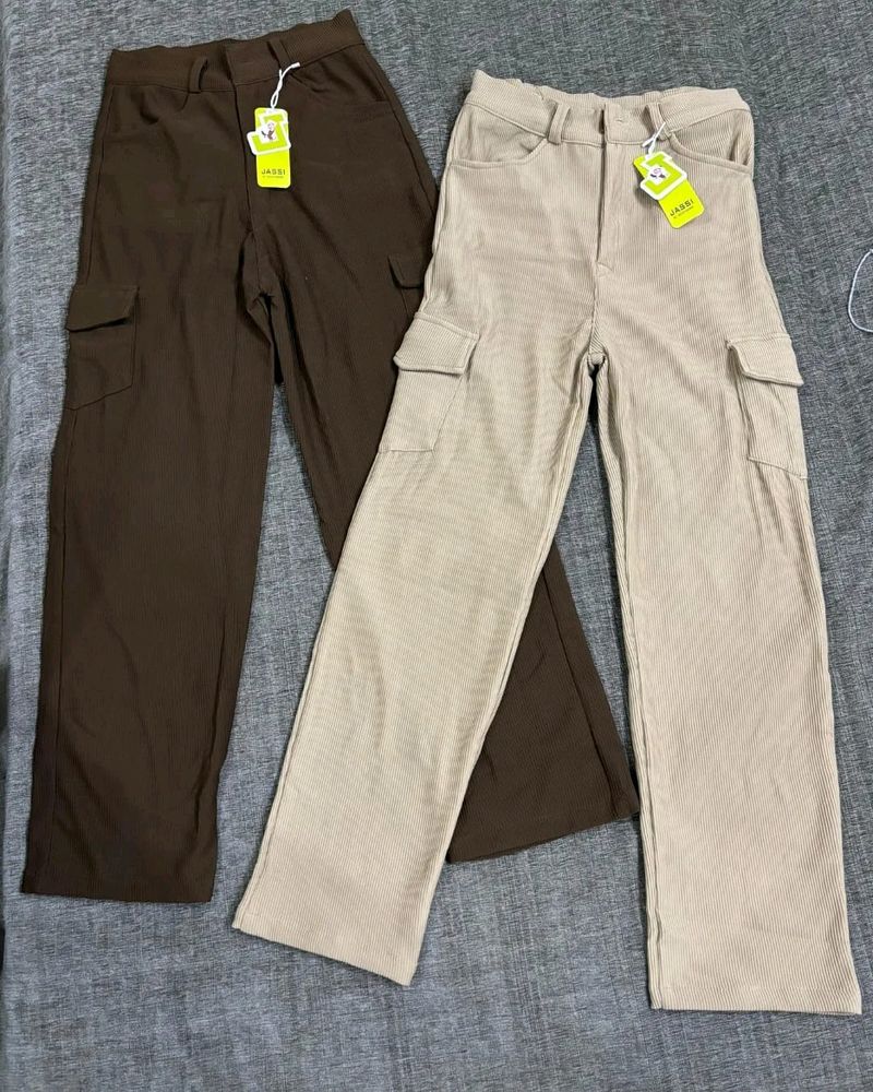 Cortrise Pant For Girls In Cargo Style