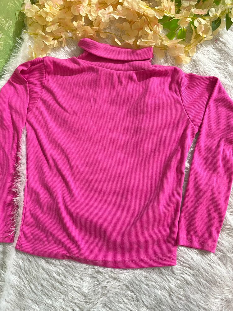 Bodycon Pink Top