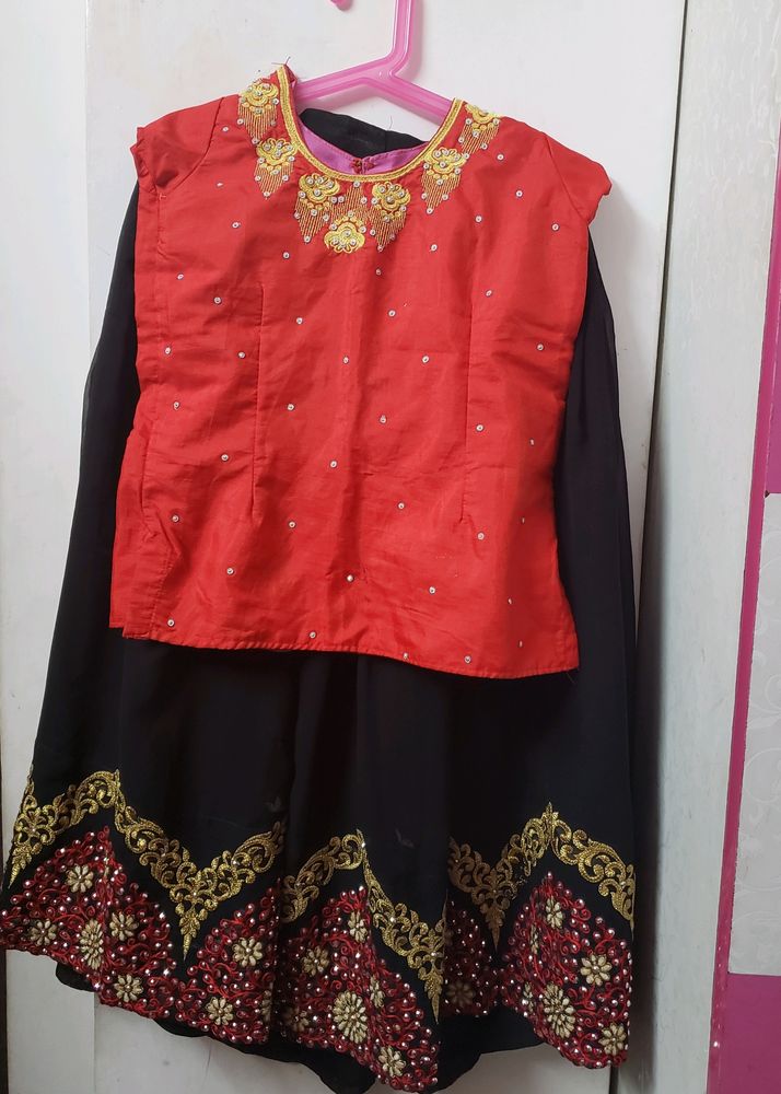 It Is A Ethnic Skrit And Top