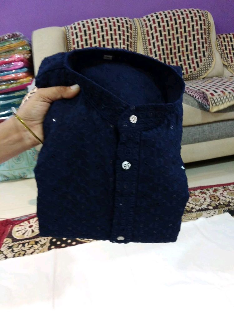 LAKHNAVI KURTA FOR MEN