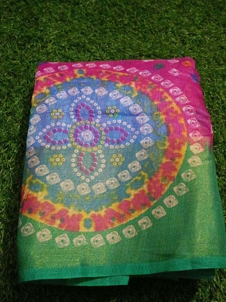 Chanderi Cotton Saree