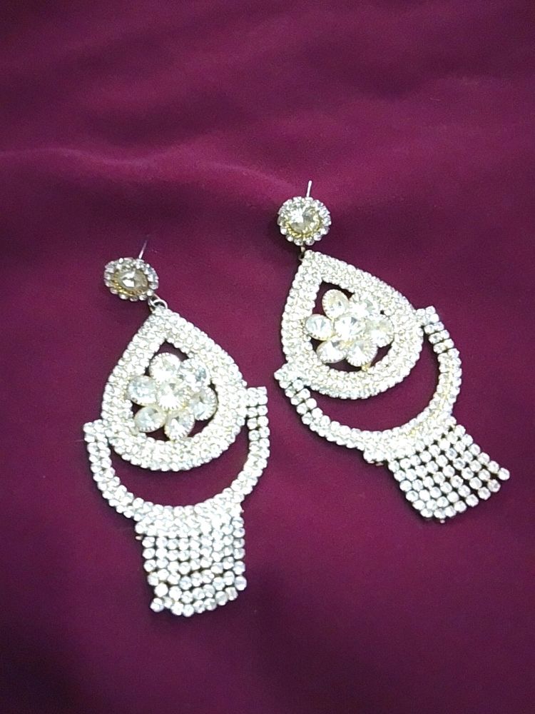 Allow Shiny Partywear Earings Water Drops