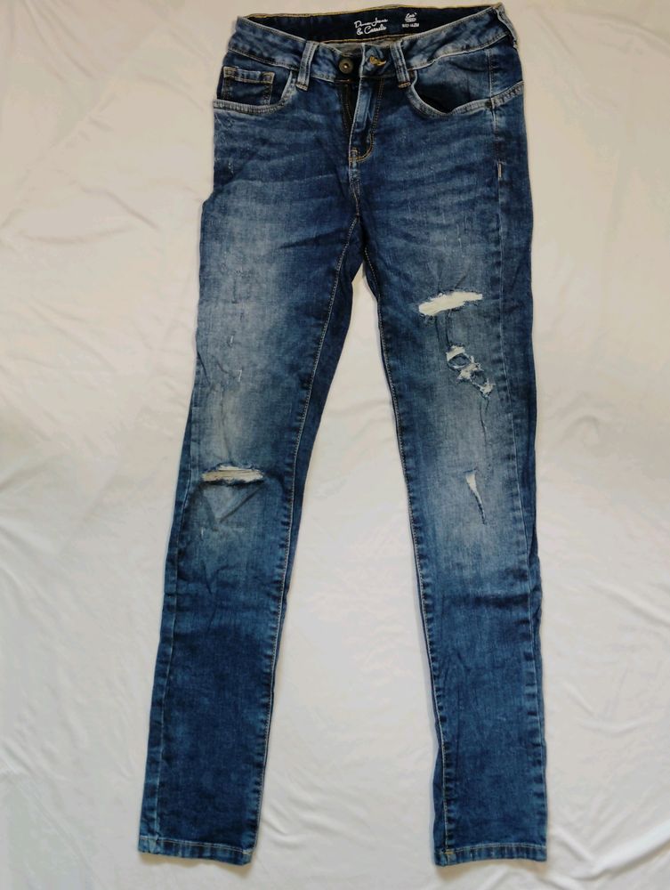 Ripped Jeans Slim Fit