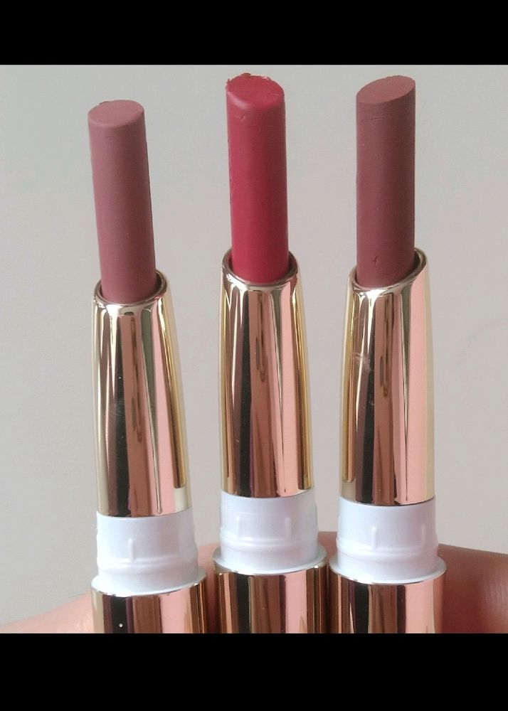 Combo Of 3 Ultimate Long Stay Lipstick