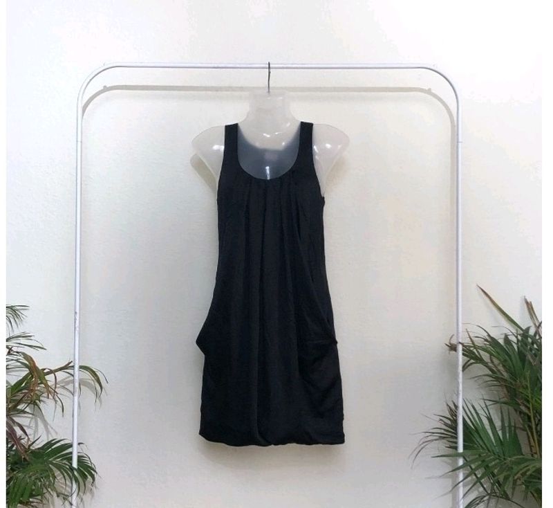 One Piece Black Dress For Casual/Formal