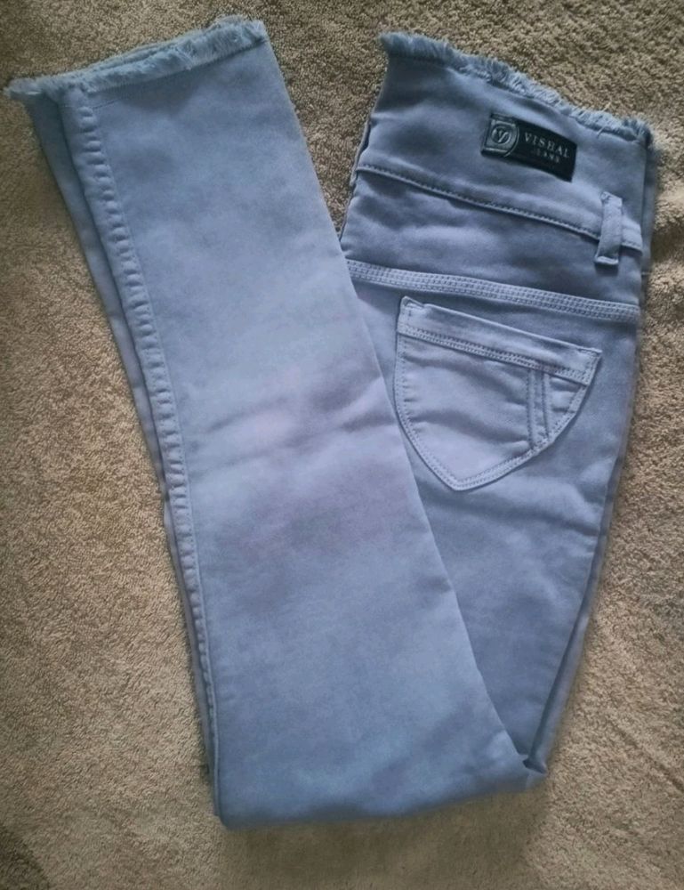 Sky Colour Skinny New Denim