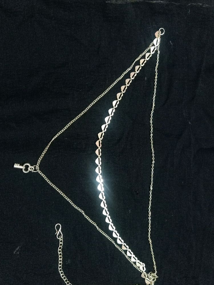 Combo Of Silver Neckchains