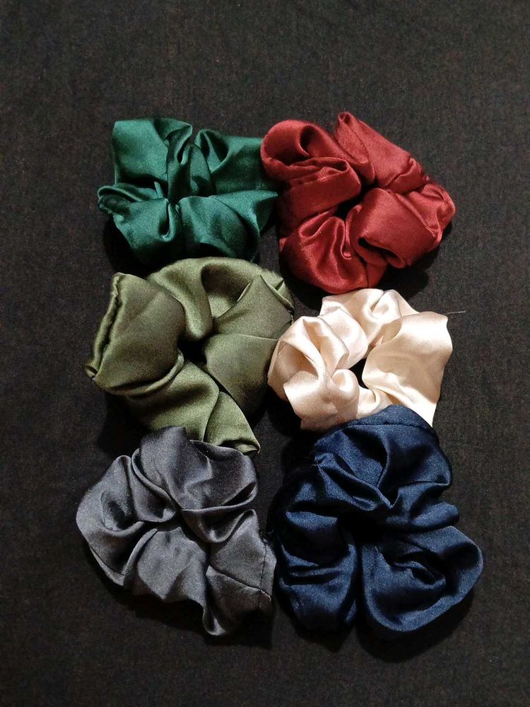 Hair Satin Scrunchies