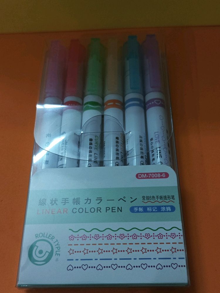 Linear Color Pens