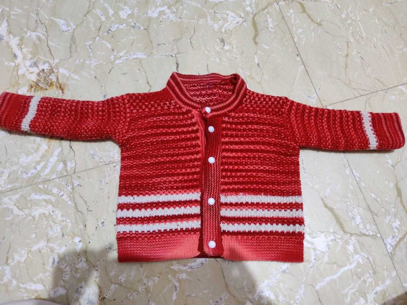 Red Sweater For Baby