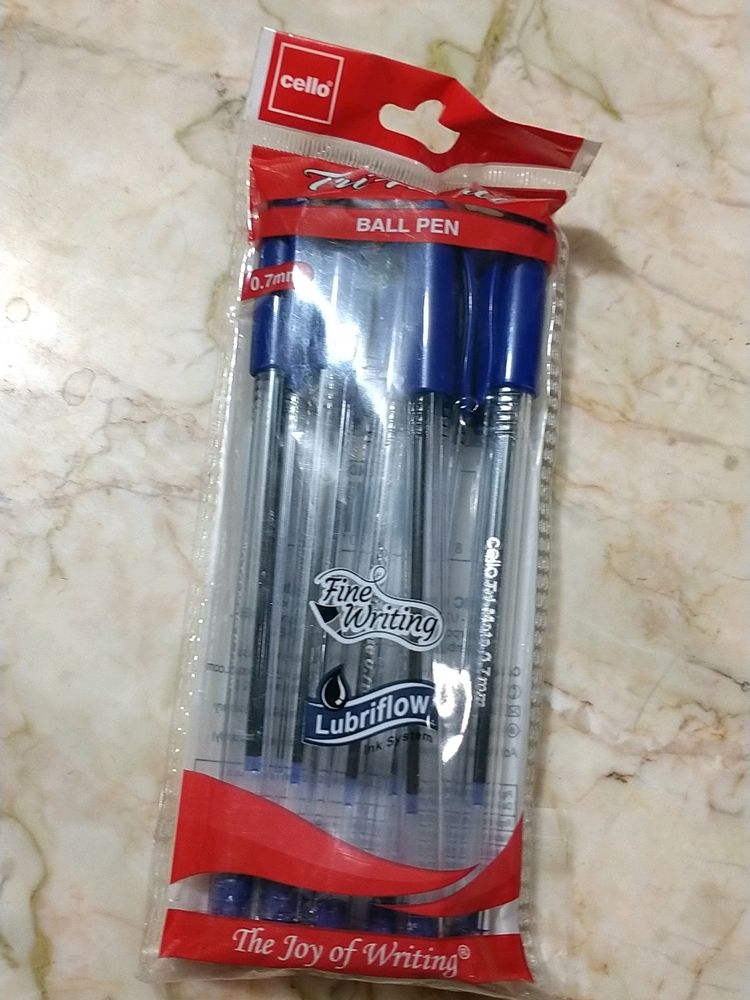 Cello Tri-mate Ball Pen Packet Of 6