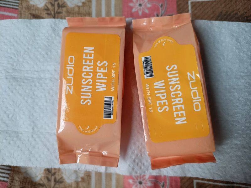 Sunscreen Wipes