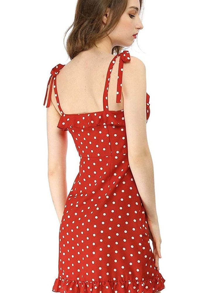 Polka Dot Mini Dress