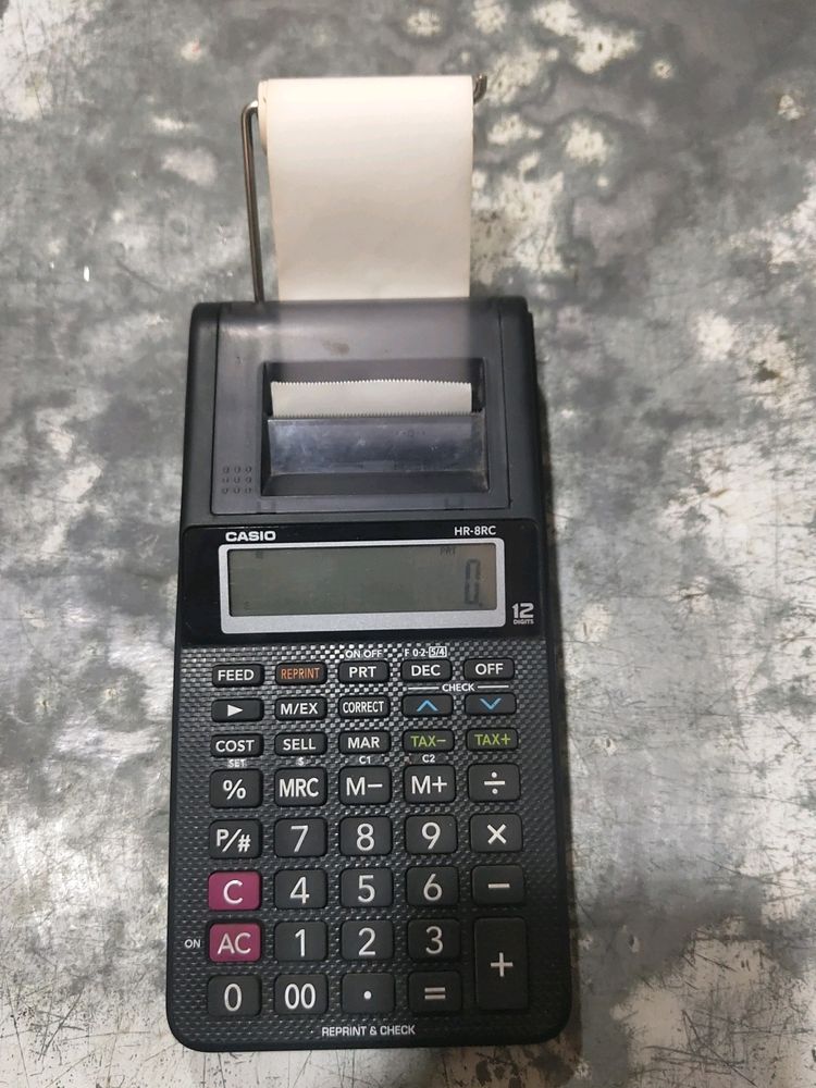 Casio 2 In One Calculator Plus Printer