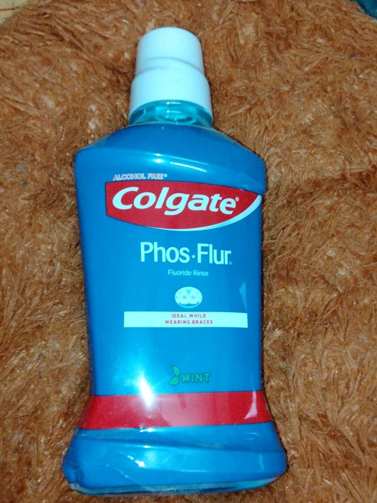 Colgate Phos-Flur Mouthwash-Oral Hygiene