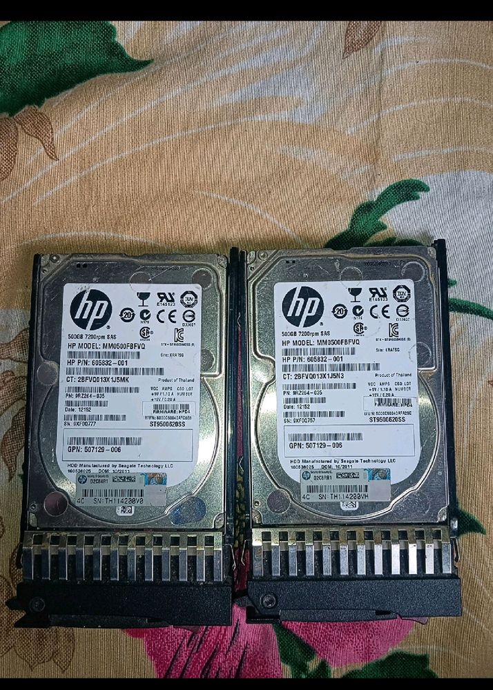 2x 500gb Harddisk For Desktop And Laptop💥