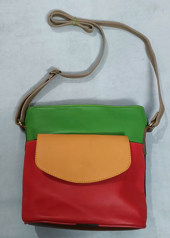 Leather Womens Sling Bag