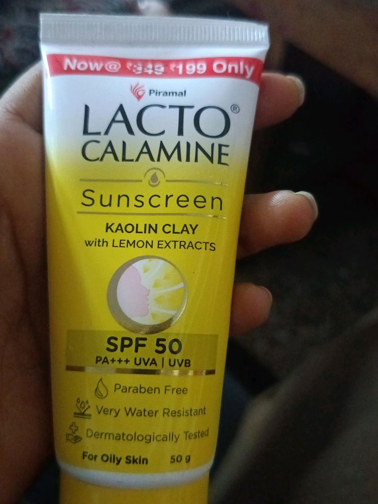 Lactocalamine Sunscreen