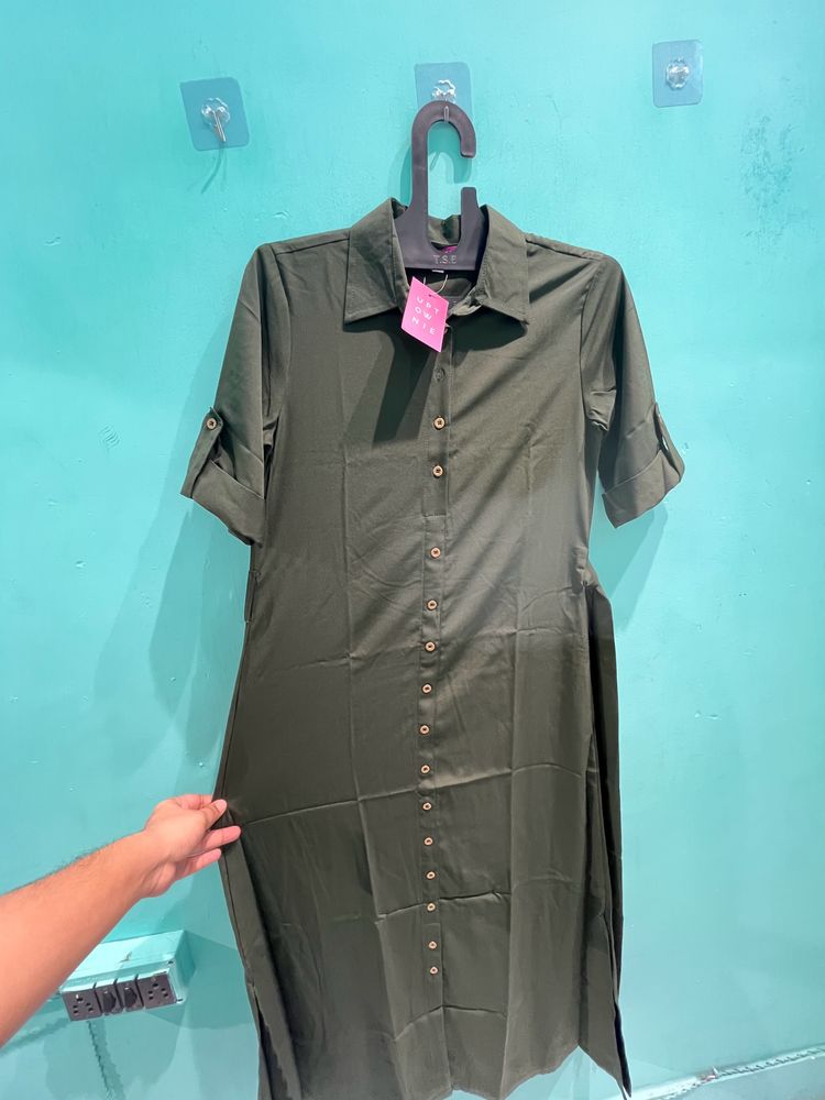 Uptownie Shirt Dress