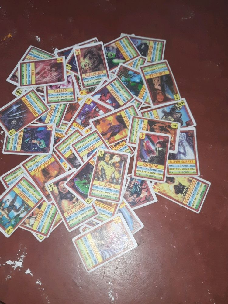 Marvel And DC Combo Cards