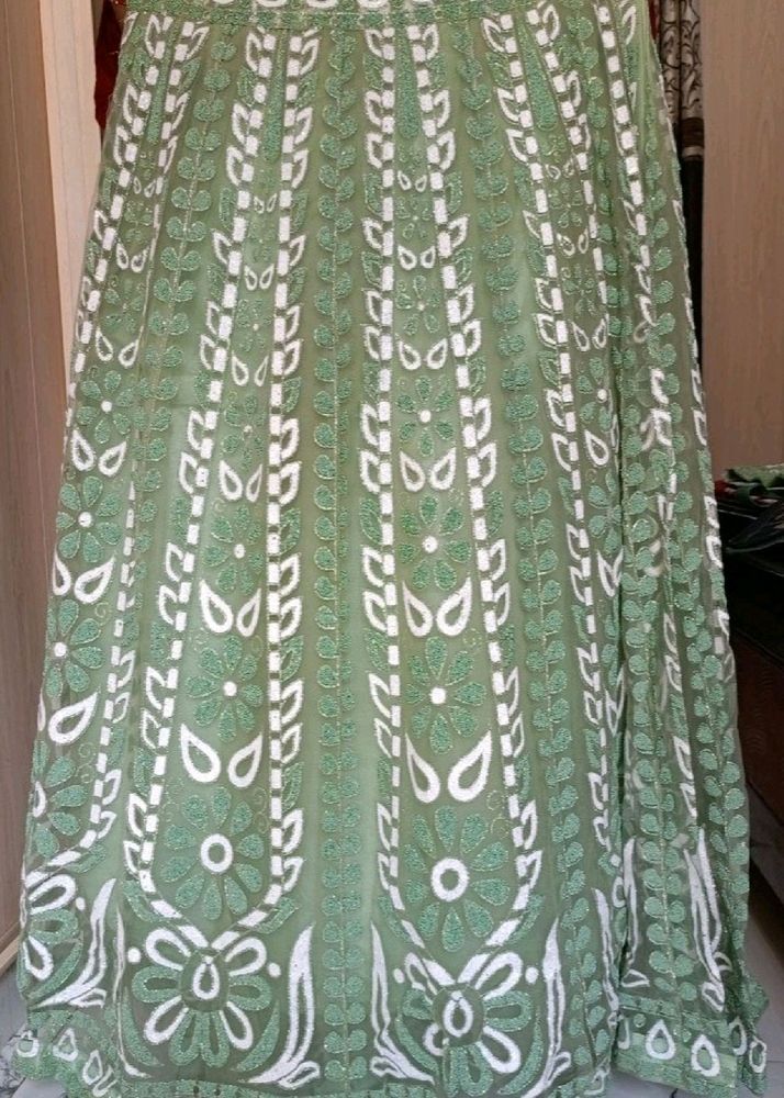 🤩🤩 Pista Green Lehnga 😍❤️ Price Drop🎉🎉