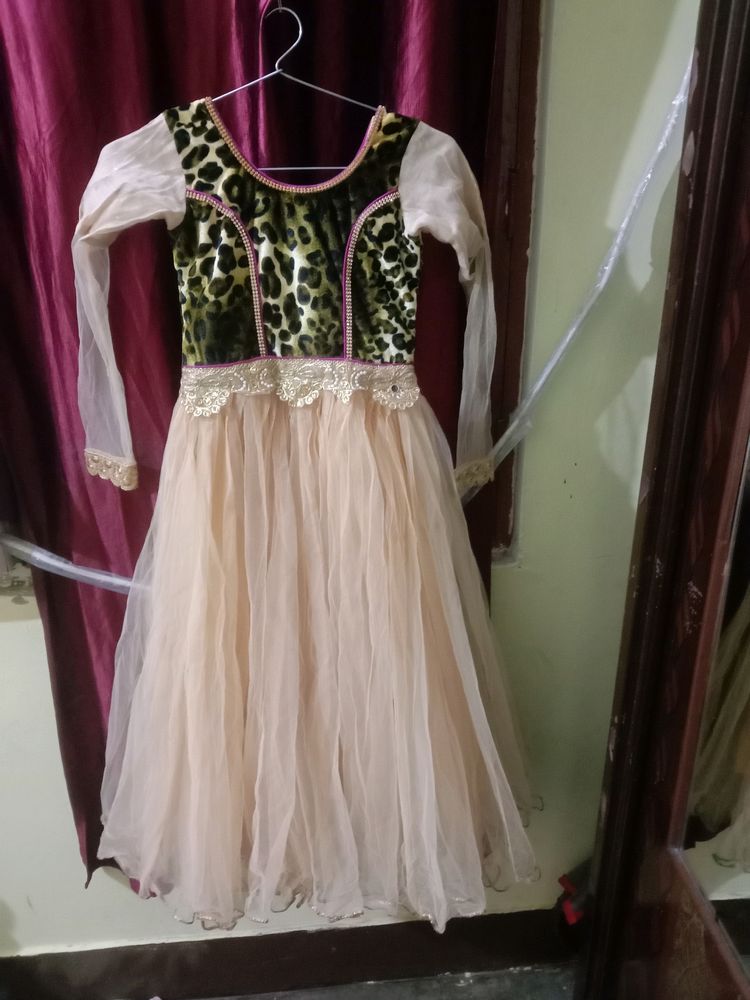 Double Sided Wear Anarkali Frock