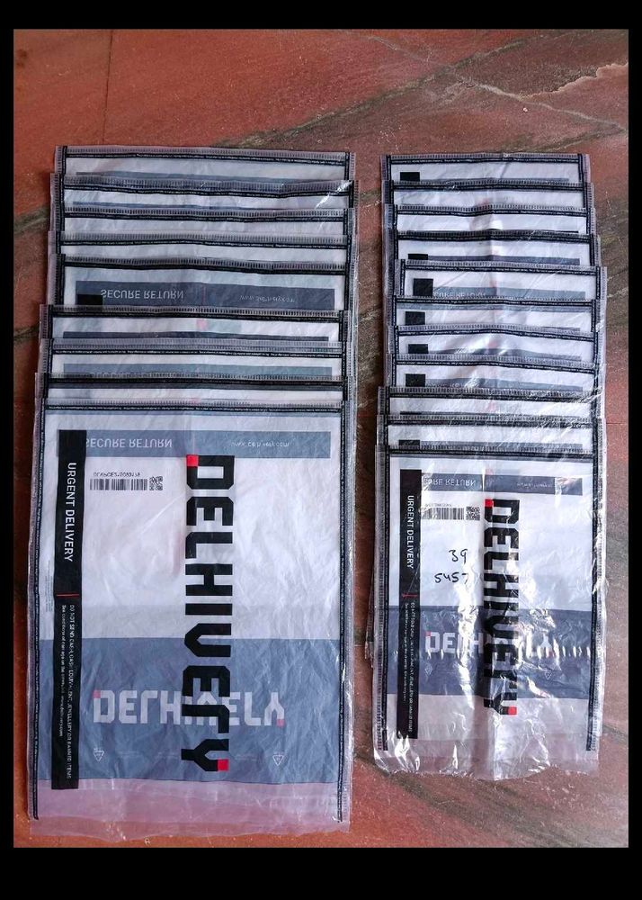 50+ Delhivery Shipping Bags 10*12 Sizes