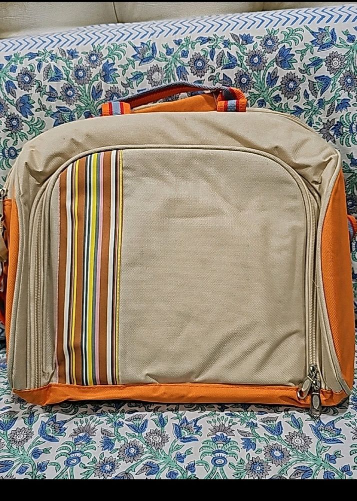 Picnic Bag With Cutlery Set