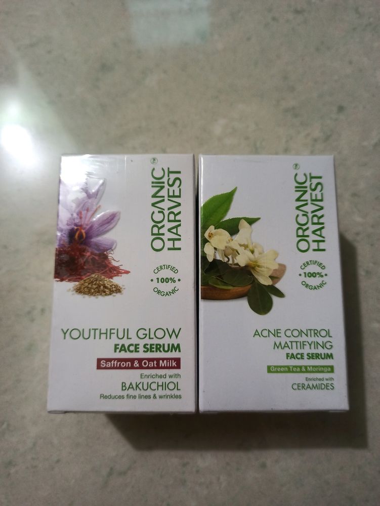 Combo Of 2 Organic harvest Serum(day/ni8)