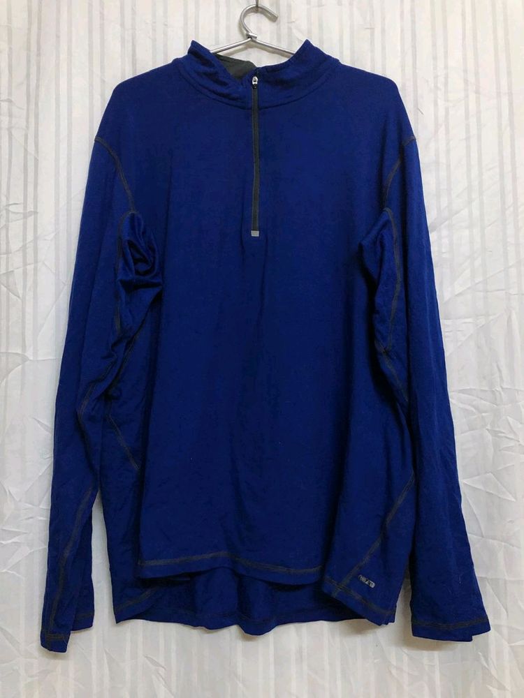 Champion Blue Long Sleeve T Shirt