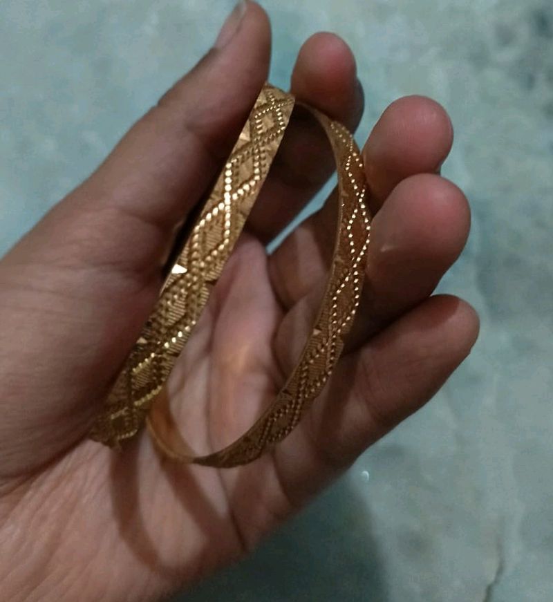 Gold - Plated Bangles