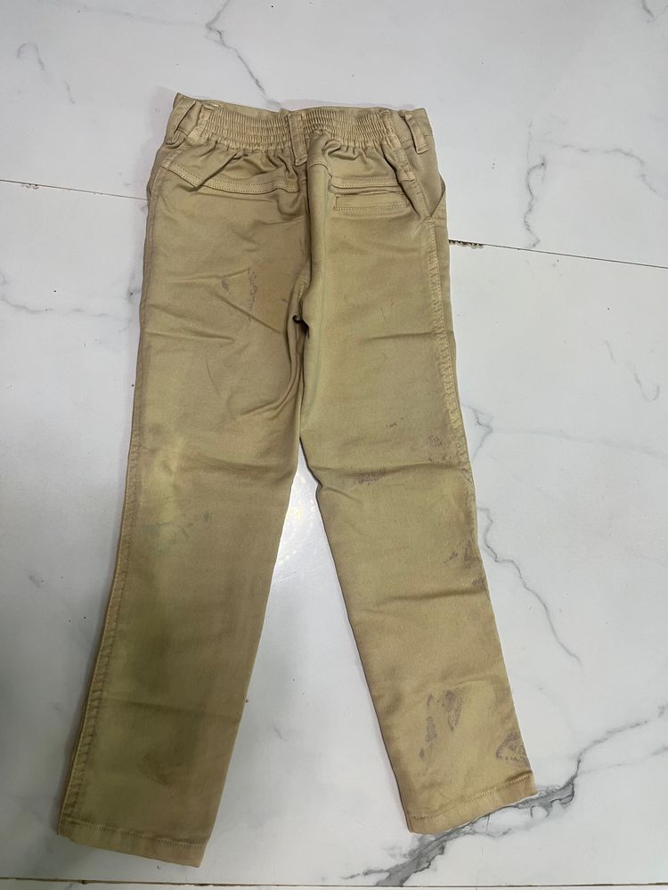 Beige Pant For Boys Age 4-6